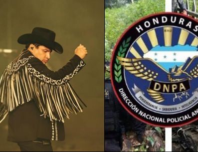 Esto dijo Julión Álvarez luego de que se dijera que su piloto había sido detenido en Honduras por nexos con el crimen organizado. ESPECIAL / INSTAGRAM @lospasosdejulion / X: @DNPA_Honduras