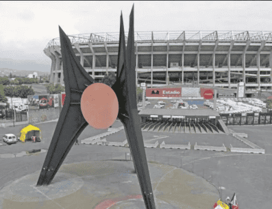 La transformación del Estadio Azteca, el emblemático inmueble de Santa Úrsula, avanza a toda velocidad. AFP / ARCHIVO