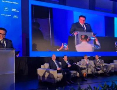 Durante la inauguración del Foro Nacional Laboral 2025, Juan José Sierra Álvarez indicó que este punto de encuentro honra la historia productiva de Jalisco. ESPECIAL