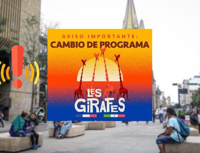 "Les Girafes" es un acto completamente gratuito que se realizará en tres funciones durante este fin de semana en Guadalajara. EL INFORMADOR / ARCHIVO