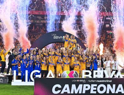 Tigres vivió una tarde mágica y se refrendó como el equipo más ganador de la Liga MX Femenil. IMAGO7.
