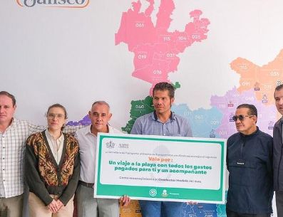 Cada mes, la Secretaría de Transporte entrega un reconocimiento con base en las valoraciones que las y los usuarios hacen a través de los canales oficiales. ESPECIAL/Gobierno de Jalisco