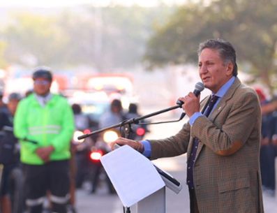 El Alcalde recordó cómo a lo largo de la última década Zapopan ha fortalecido sus capacidades operativas. ESPECIAL / GOBIERNO DE ZAPOPAN