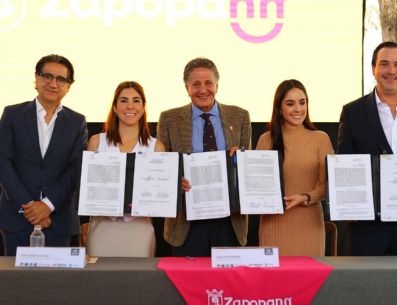 Zapopan firmó un convenio histórico con Projal, siendo el primer municipio del estado en sumarse a este esquema de apoyo. FACEBOOK / GOBIERNO DE ZAPOPAN