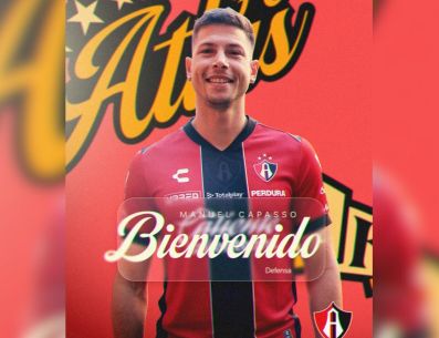 Manuel Capasso inicia una nueva etapa en la Liga MX con Atlas, institución que confía en su experiencia y liderazgo para reforzar su proyecto deportivo. X / @AtlasFC