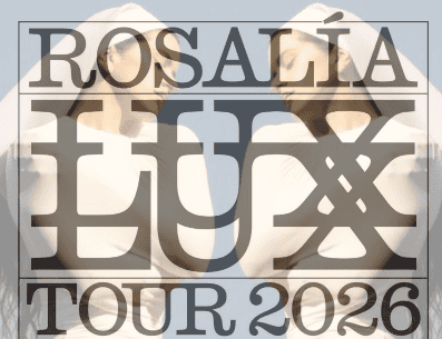 La gira de “LUX” comenzará en Francia, esta llevará a Rosalía a escenarios de Europa y América. ESPECIAL/X/@PopCrave