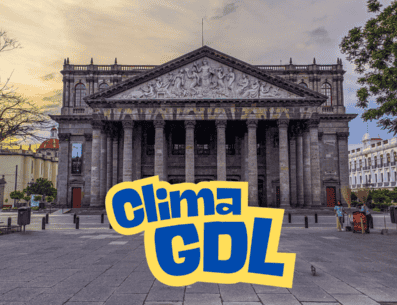 El pronóstico del clima en Guadalajara prevé la aparición de lluvias el próximo sábado 6 de diciembre, con 57% de posibilidad. ESPECIAL / CANVA