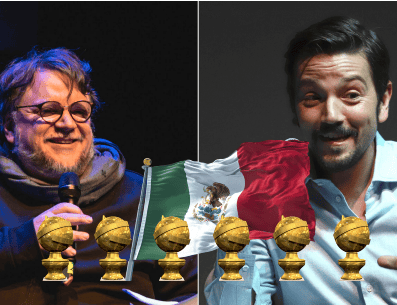 En estas categorías competirán Guillermo del Toro y Diego Luna dentro de los Globos de Oro. SUN / ARCHIVO