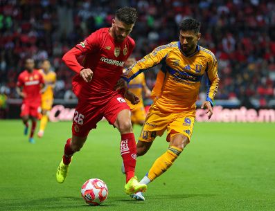 Toluca y Tigres se enfrentarán por primera vez en una final de Liga MX. IMAGO7.