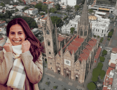 La probabilidad de lluvia este jueves en Guadalajara es del 30%, pero sólo por la mañana. A partir del viernes se esperan días más frescos, donde la temperatura mínima podría descender hasta los 9 °C. ESPECIAL / CANVA