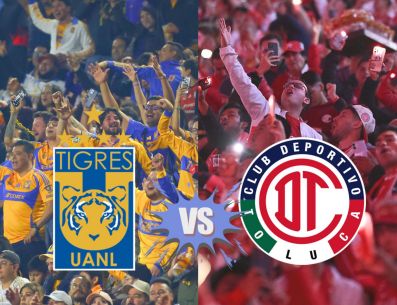 Tigres va por su novena corona, mientras que Toluca está cerca de su doceava estrella y con la que igualarían a las Chivas de Guadalajara. Imago7 / ARCHIVO