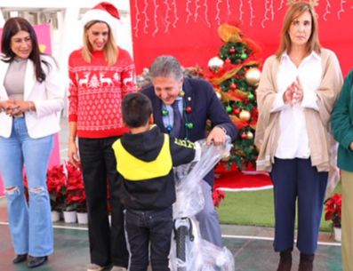 La presidenta del Patronato DIF Zapopan, Michelle Greicha Frangie, puntualizó que el apoyo de la ciudadanía y de la iniciativa privada puede materializar este tipo de iniciativas. ESPECIAL / GOBIERNO DE ZAPOPAN