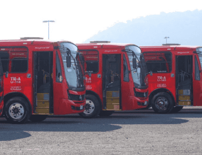 Diego Monraz y Pablo Lemus, coincidieron en resaltar que habrá una mejora en la frecuencia del paso transporte público. EL INFORMADOR / A. NAVARRO