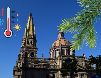 Los reportes meteorológicos más recientes indican que Guadalajara disfruta de una Navidad con condiciones climáticas templadas, estables y agradables para este jueves 25 de diciembre. ESPECIAL / CANVA