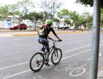 De enero a noviembre de 2025, en Guadalajara se han registrado más de un millón 400 mil viajes en bicicleta en la Ciudad. ESPECIAL / GOBIERNO DE GUADALAJARA