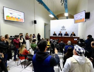 La primera etapa contempla módulos de entrega en la Zona Metropolitana de Guadalajara y municipios con pago electrónico en el transporte público. ESPECIAL/Gobierno de Jalisco