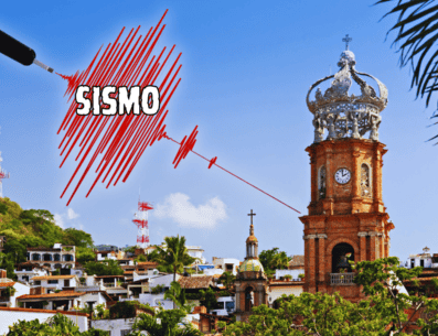 La mañana de este miércoles 14 de enero, un temblor se registró cerca del municipio de Puerto Vallarta, Jalisco. ESPECIAL / CANVA