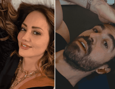 Luis Carlos compartió una foto de Andrea Legarreta como parte de lo que vivió en diciembre de 2025. INSTAGRAM / @ANDREALEGARRETA / INSTAGRAM / @ICORIGEL