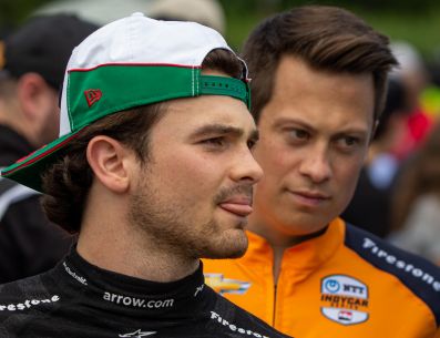 O'Ward complementará a Leandro Fornaroli en las tareas de pruebas, siempre y cuando se lo permitan sus compromisos en la IndyCar. EFE / ARCHIVO