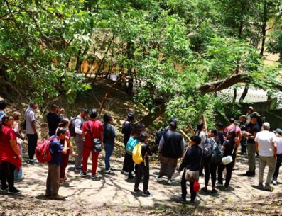 El Parque Metropolitano, Bosque Los Colomos y Parque Luis Quintanar fueron los espacios con mayor afluencia. ESPECIAL/Gobierno de Jalisco