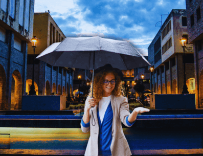 La probabilida de lluvia para Guadalajara es alta, sobre todo alrededor de las 05:00 de esta tarde, aunque se propagará hacia la noche. ESPECIAL / CANVA