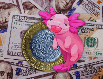 El peso va a continuar beneficiándose de un dólar débil. ESPECIAL / CANVA