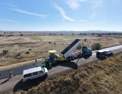 La dependencia señaló que ya se realizaron los procesos licitatorios correspondientes para garantizar el correcto desarrollo de los trabajos y cumplir con el objetivo de fortalecer la infraestructura carretera del estado. CORTESÍA