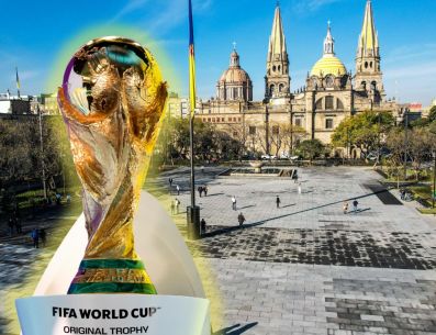 México será el primer país de Norteamérica en recibir el trofeo, con Guadalajara como segunda ciudad en tenerlo. ESPECIAL / EL INFORMADOR y AFP