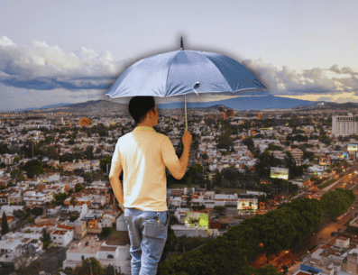La probabilidad de lluvia se incrementa este lunes en Guadalajara, alrededor del 30 por ciento. ESPECIAL / CANVA