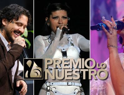 Nodal, Ángela Aguilar y Cazzu recibieron varias nominaciones para esta edición de los Premios Lo Nuestro. EL INFORMADOR / SUN / ARCHIVO