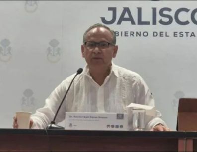 El secretario de Salud Jalisco, Héctor Raúl Pérez Gómez, asegura control total del sarampión pese a dudas del el subsecretario de Salud del Gobierno Federal. METRÓPOLI / ARCHIVO