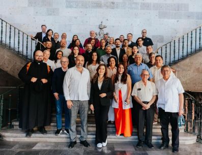 Esta reunión surgió de la iniciativa del presidente de la Fundación Paseo Fray Antonio Alcalde. ESPECIAL/Gobierno de Guadalajara