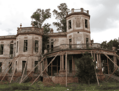 La hacienda se construyó en la época del Porfiriato. ESPECIAL