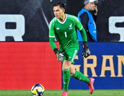 Ángel Malagón, de 29 años, se perfilaba como el favorito de Javier Aguirre para ser el portero titular en el partido inaugural del Mundial 2026. IMAGO7