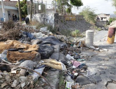 Se han retirado 141 metros cúbicos de residuos voluminosos y llantas. ESPECIAL/Gobierno de Guadalajara