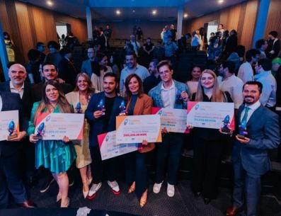 Con el objetivo de impulsar el talento local y fortalecer el ecosistema de innovación, este martes se llevó a cabo la premiación de proyectos de la quinta generación del programa Creativa GDL. CORTESÍA