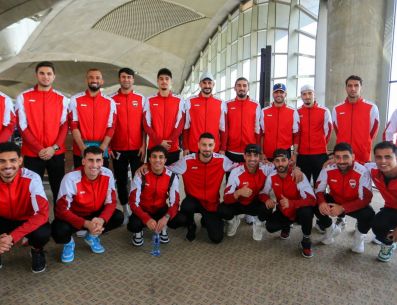 "Nuestra selección nacional parte hacia Monterrey", dijo Irak en X, una publicación acompañada de una imagen de los jugadores que integran el primer grupo de viaje. X / @IraqNT_EN