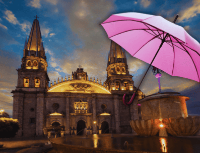 El pronóstico de lluvia para este lunes es del 60 por ciento, pero desaparece para el resto de la semana. El clima puede variar conforme avance el día. ESPECIAL / CANVA