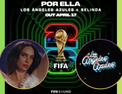 Gianni Infantino publicó desde sus redes sociales que la FFIA trabaja en la producción del álbum musical con motivo de la Copa Mundial 2026. X / @angelesazulesmx / @belindapop / @fifaworldcup_es