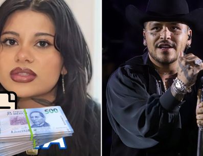 Dagna Mata reveló cómo fue trabajar en el video de "Un vals" de Christian Nodal. ESPECIAL / YouTube El Gordo y La Flaca / EL INFORMADOR / ARCHIVO