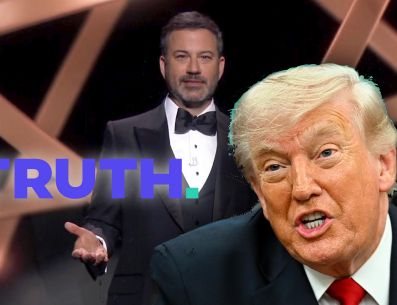 Trump mandó este mensaje por Truth Social en contra de Jimmy Kimmel. AP / EFE / ARCHIVO