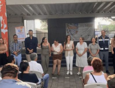 Autoridades señalaron que la renovación de academias no solo mejora instalaciones, sino también oportunidades para los beneficiarios. METRÓPLI /R. Casas