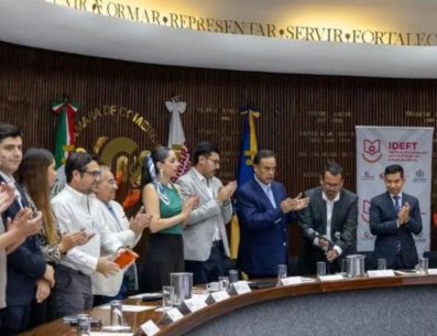 Durante la Primera Sesión del Comité de Gestión por Competencias para el Crecimiento y Desarrollo Económico de Jalisco, el IDEFT presentó avances en nuevos estándares laborales con sello jalisciense. CORTESÍA
