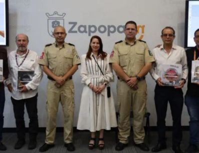 La estrategia municipal contempla capacitación constante y actualización en materia de protección civil. CORTESÍA/GOBIERNO DE ZAPOPAN