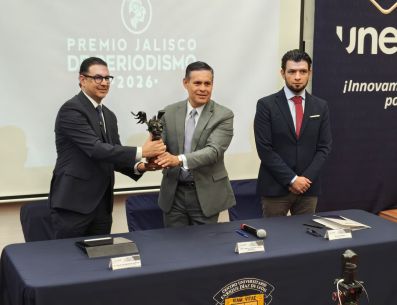 El rector indicó que buscarán darle voz al papel que representa el periodismo para la sociedad, sobre todo, el periodismo objetivo. EL INFORMADOR/ M. Hernández