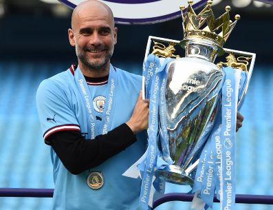 Pese a que tenía un año más de contrato, Pep Guardiola ha decidido poner punto y final a su carrera a final de esta temporada con el Manchester City. EFE / ARCHIVO