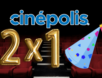 ¿Cumples años en junio? El truco de Cinépolis para tener 2x1 en tu mes de cumpleaños