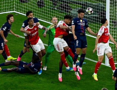El PSG logró revalidar el título continental después de una final intensa y dramática que mantuvo la incertidumbre hasta el último disparo. EFE / S. Koszticsak