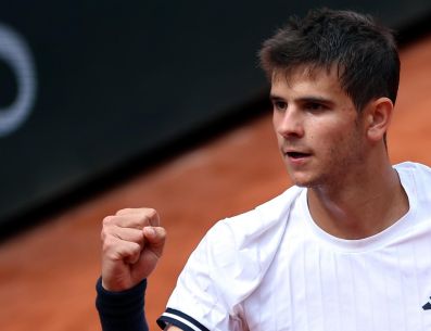 Su rival por un puesto en las Semifinales de Roland Garros será el alemán Alexander Zverev. EFE / C. Petit Tesson