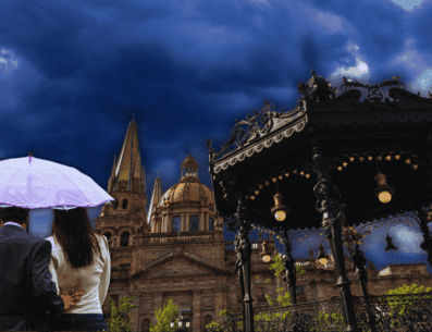 El principal responsable de este cambio brusco en el clima de Guadalajara es la tormenta tropical "Boris". EL INFORMADOR / ARCHIVO / ESPECIAL / CANVA